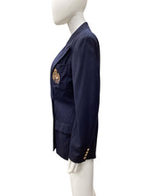 Load image into Gallery viewer, Ralph Lauren Size 8 navy blue Blazers