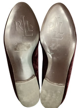 Load image into Gallery viewer, Ralph Lauren Size 7.5 Burgundy Shoes