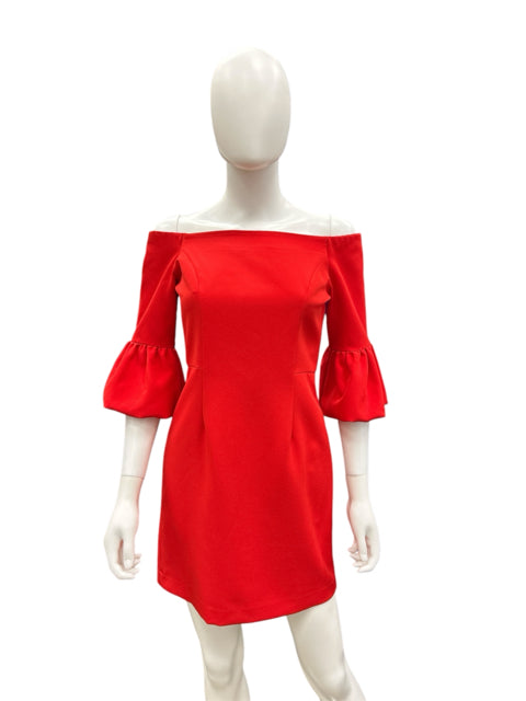 milly red dress Juniper Boucle Mini Dress in Red