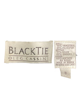 Load image into Gallery viewer, Oleg Cassini Size 8 Black Dress