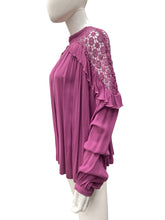 Load image into Gallery viewer, free people Size Medium violet Top