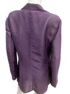 Emporio Armani Size 14 Purple Top