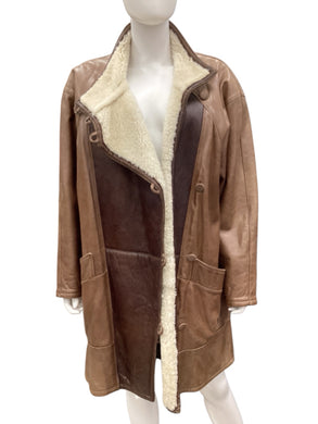 Size L/XL Leather Coat