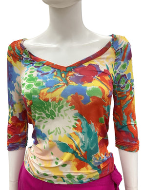 etro Size 10 Multi-Color Top