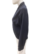 Load image into Gallery viewer, St John Size M/L Navy Cardigan