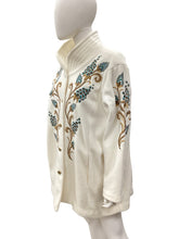 Load image into Gallery viewer, bob mackie Size X-Large tan/colors Coat