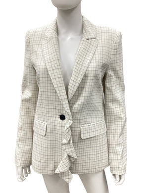 Joie Size Medium Plaid Blazers