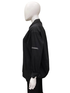 CHANEL Size Small Black Top