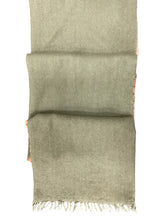 Load image into Gallery viewer, Hermes Green &amp; Gold Scarf