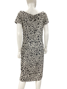 St John Size 10 Black & White Dress