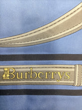 Load image into Gallery viewer, BURBERRY Blue &amp; Gold Scarf