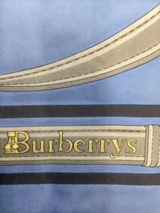 BURBERRY Blue & Gold Scarf