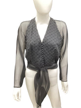 Load image into Gallery viewer, 413 collection Size Small Black Top