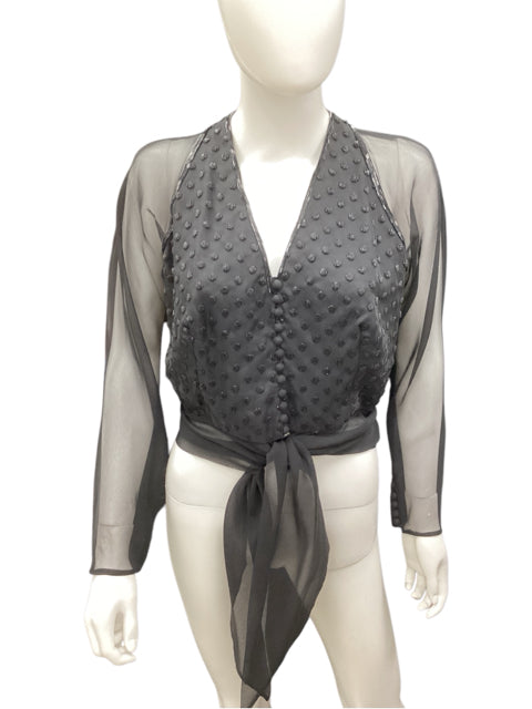413 collection Size Small Black Top