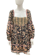 Load image into Gallery viewer, free people Size M/L Black/Floral Dress