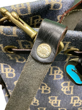 Load image into Gallery viewer, dooney &amp; bourke Blue &amp; beige Purse