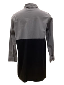 Comfy USA Size Small Grey & Black Top