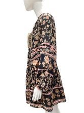 Load image into Gallery viewer, free people Size M/L Black/Floral Dress