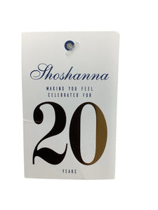 shoshana Size Medium White Print Dress