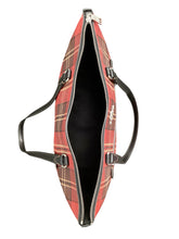 Load image into Gallery viewer, Coach Red Plaid Purse