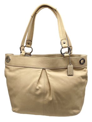 Coach Pale Yellow Purse