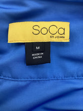 Load image into Gallery viewer, St John Size Medium Blue Dress