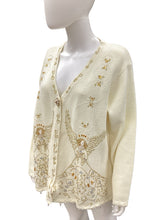 Load image into Gallery viewer, Storybook Knits Size 2x Ivory Cardigan