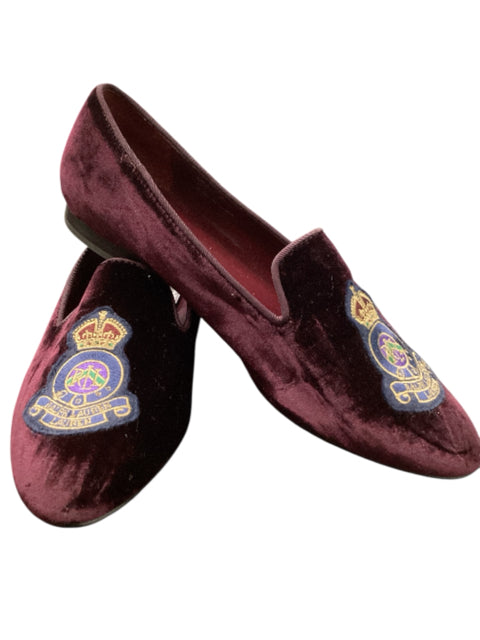 Ralph Lauren Size 7.5 Burgundy Shoes