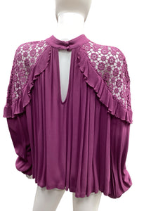free people Size Medium violet Top