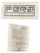 Load image into Gallery viewer, FERA Skiwear-Vintage Size M/L Black/Colors Vest
