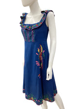Load image into Gallery viewer, farmrio Size Small Blue/Colors Dress