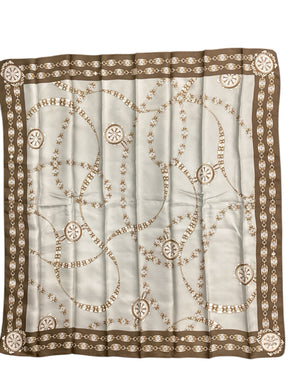 Oscar de la Renta Beige Scarf