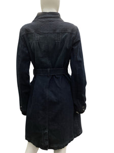 DKNY Size Medium Denim Coat