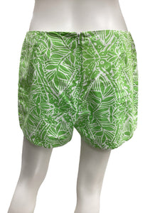 Lilly Pulitzer Size 8 Green & White Shorts