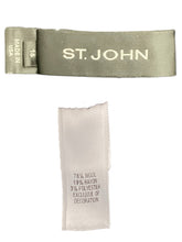 Load image into Gallery viewer, St John Size 16 blue &amp; silver Dress