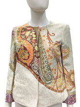 Load image into Gallery viewer, etro Size Small tan/colors Jacket