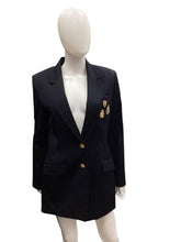 Load image into Gallery viewer, Anne Klein Size 8 Navy Blazers