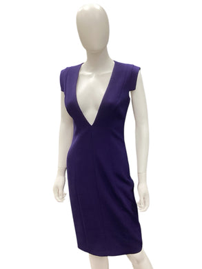 hugo boss Size Small Purple Dress