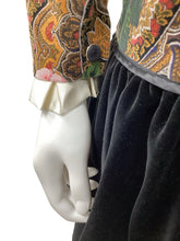 Load image into Gallery viewer, Size Small Black/Floral Dress