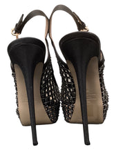 Load image into Gallery viewer, valentino Size 9 Black &amp; Beige Heels