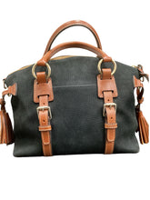 Load image into Gallery viewer, dooney &amp; bourke Black &amp; Brown Purse