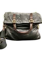 Load image into Gallery viewer, fossil Brown &amp; Black Purse