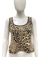 Load image into Gallery viewer, St John Size Small Animal Print Top