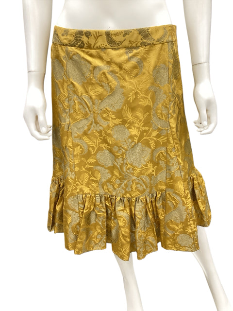 Yellow Size Medium anthropologie Skirt