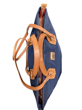 Load image into Gallery viewer, dooney &amp; bourke blue &amp; brown Purse