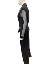 Load image into Gallery viewer, CACHE Size 12 Black Jumpsuit