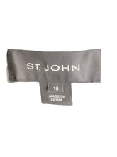 Load image into Gallery viewer, St John Size 10 Black Dress