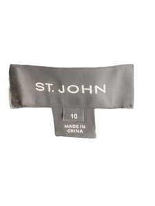 St John Size 10 Black Dress