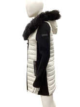 Load image into Gallery viewer, Calvin Klein Size Small Black &amp; White Coat