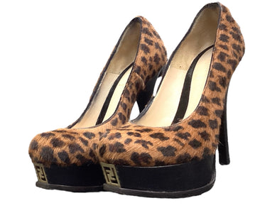 FENDI Size 8.5 Brown Shoes